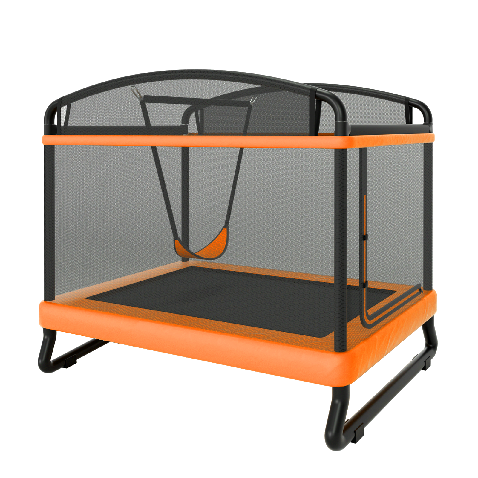 CalmMax 14FT Trampoline with Enclosure Net Ladder Indoor/Outdoor Trampoline